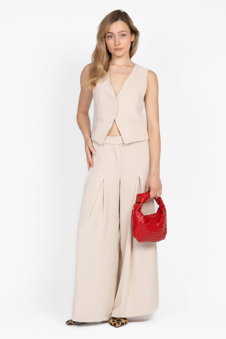 Tensione in - Pantalone palazzo con piega Art. NO869
