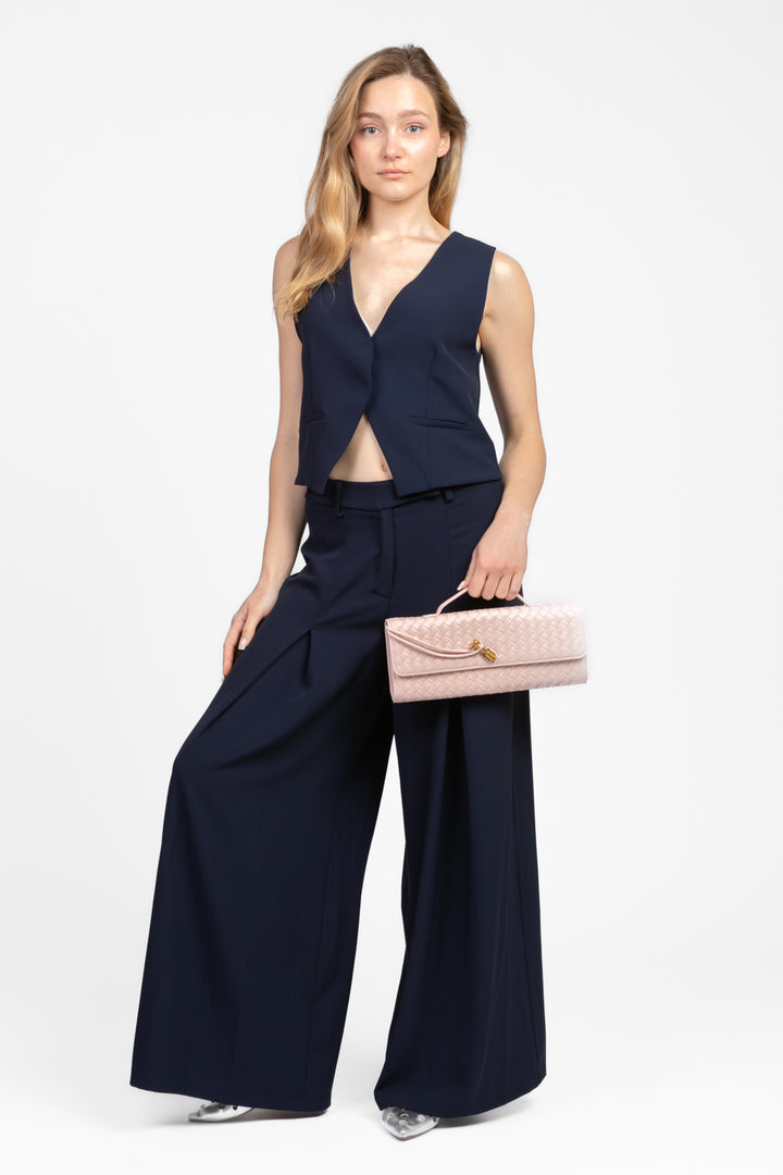 Tensione in - Pantalone palazzo con piega Art. NO869