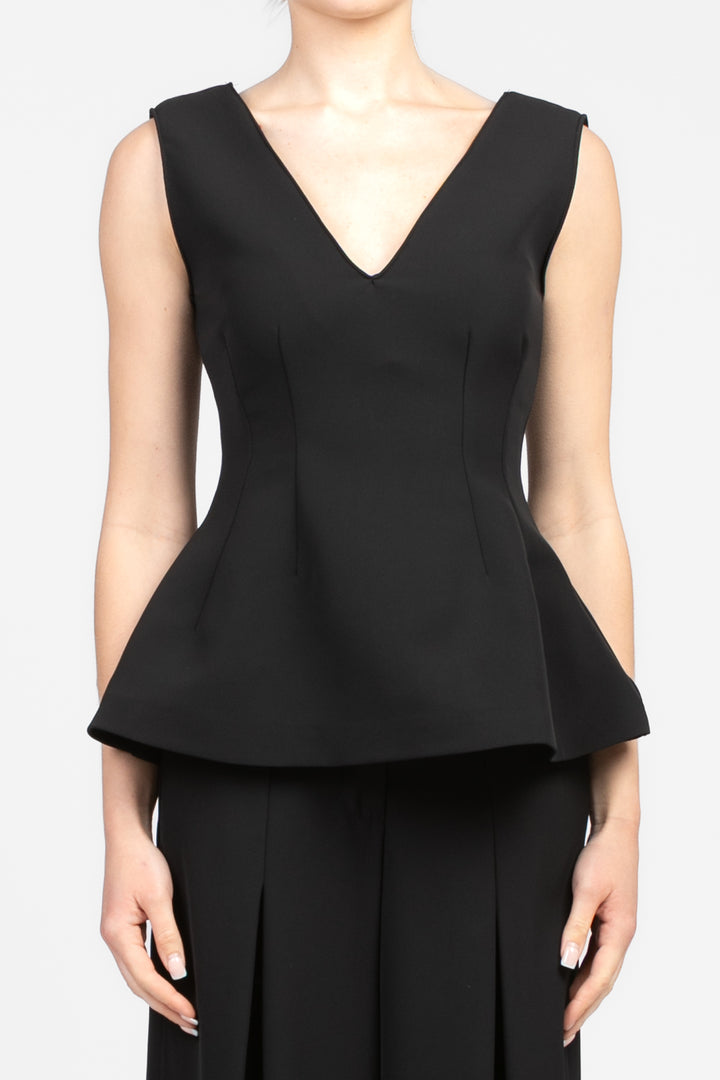 Tensione In - Top peplum con fiore Art. OH874