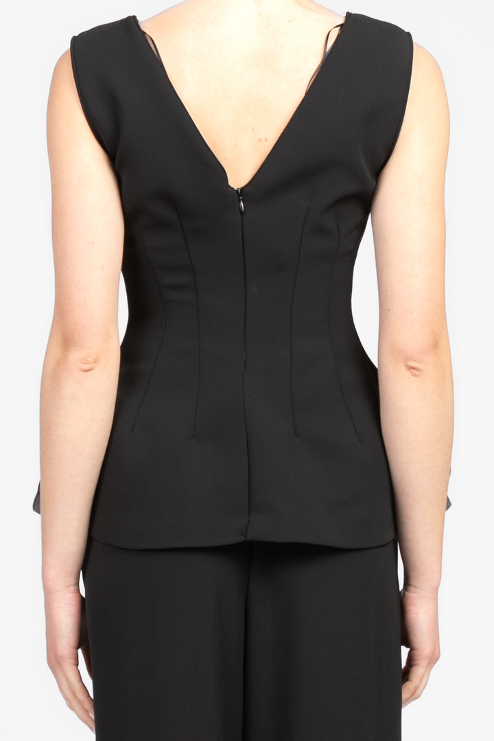 Tensione In - Top peplum con fiore Art. OH874