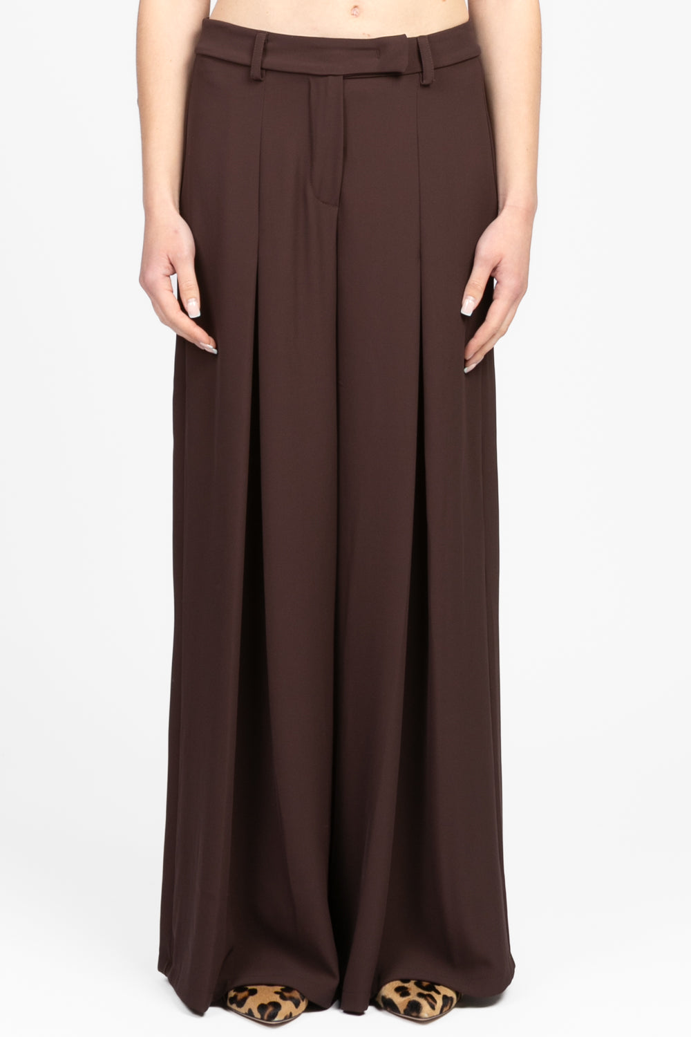 Tensione in - Pantalone palazzo con piega Art. NO869