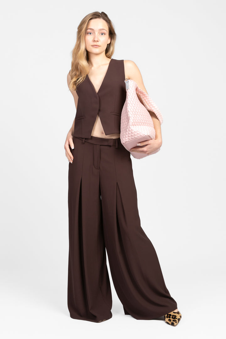 Tensione in - Pantalone palazzo con piega Art. NO869