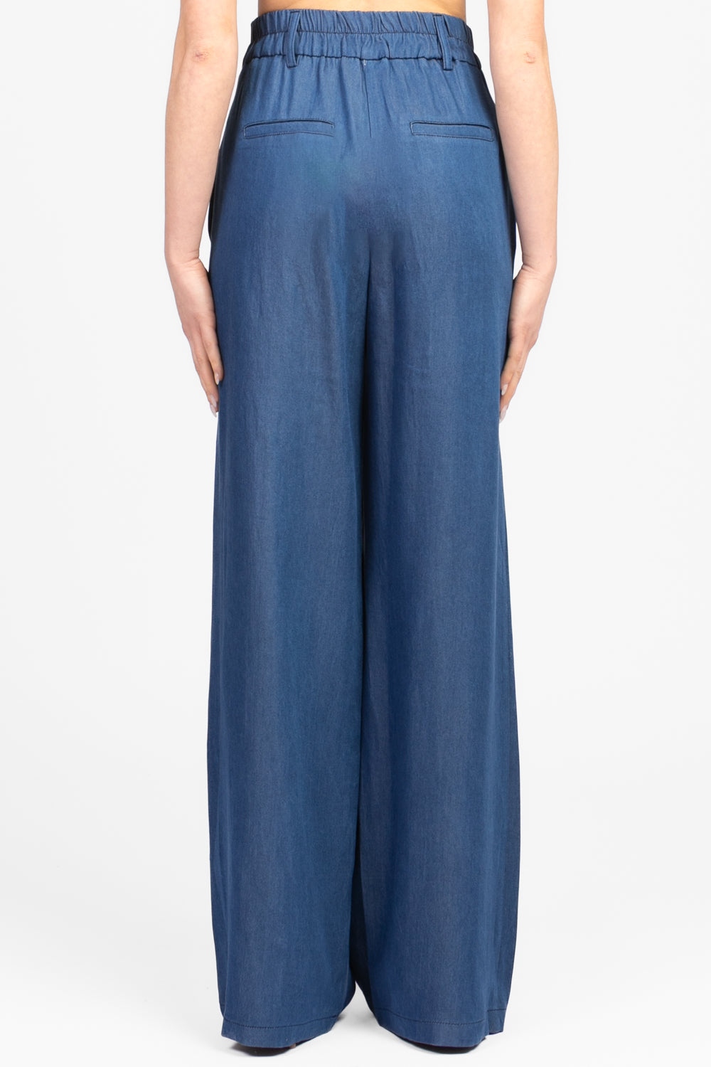 Tensione In - Completo gilet pantalone chambray Art. 25C7378