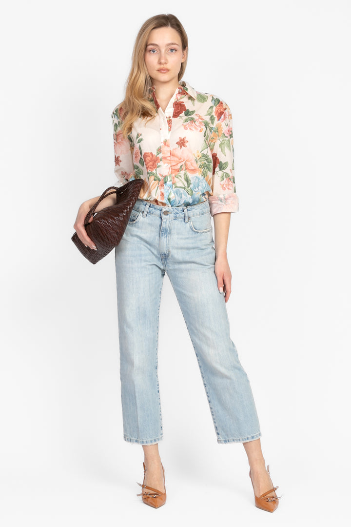 Vicolo - Camicia fantasia floreale Art. TD1715