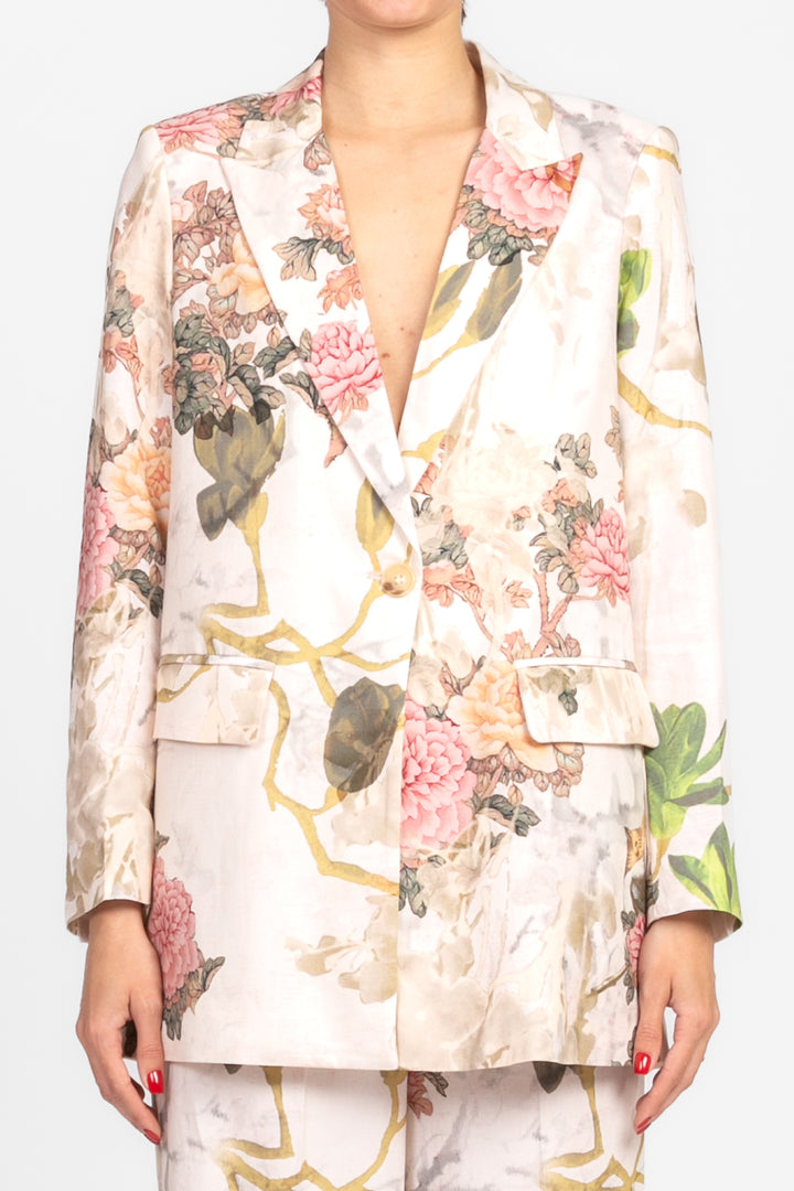 Dixie - Completo giacca e pantalone fantasia floreale Art. JCZUWSC/PDHDWSC