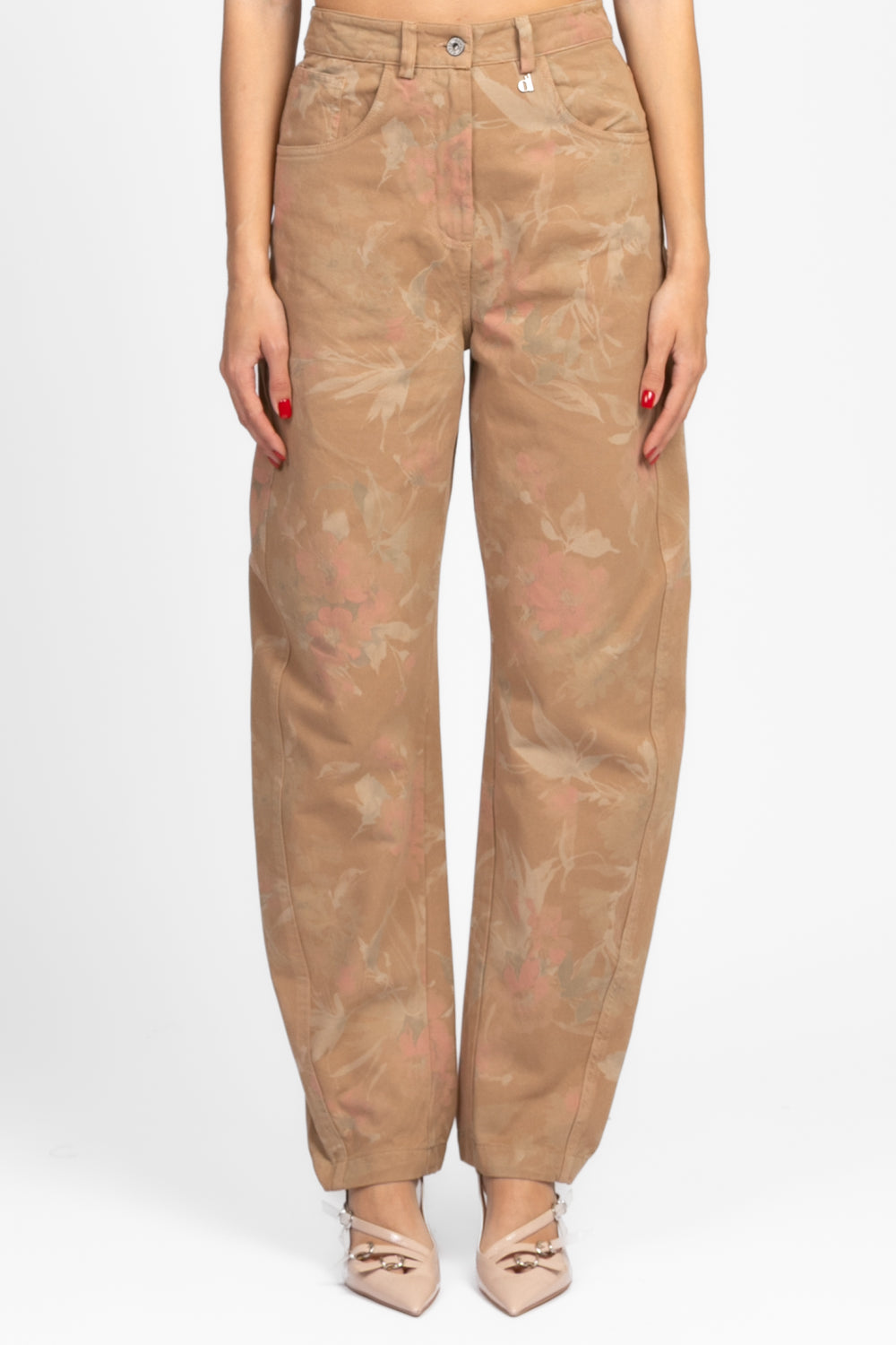 Dixie -  Pantalone  con stampa floreale Art. P014W192