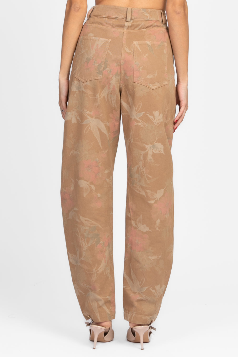 Dixie -  Pantalone  con stampa floreale Art. P014W192