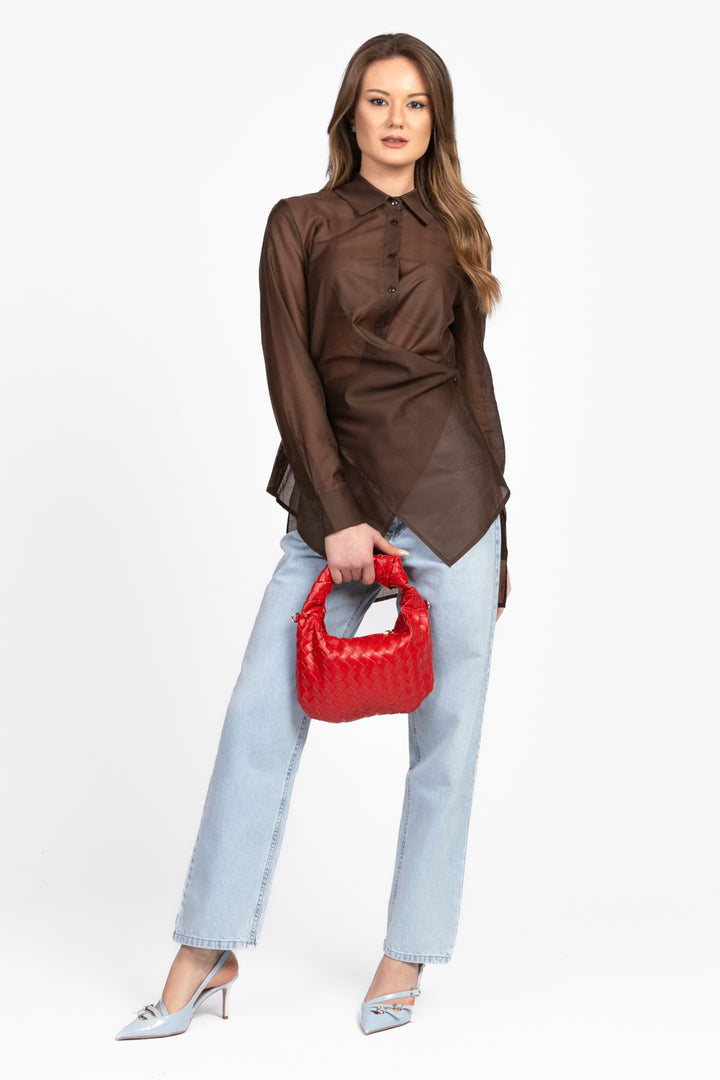 Dixie - Camicia con chiusura laterale  Art. C319W144