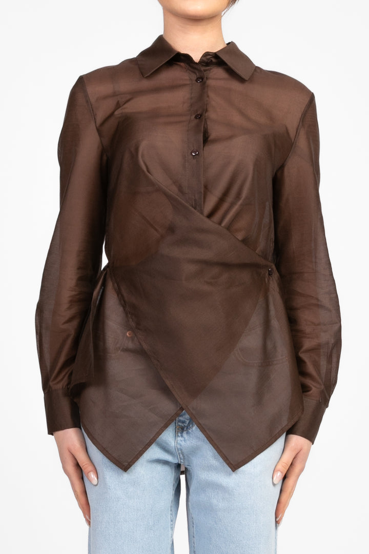 Dixie - Camicia con chiusura laterale  Art. C319W144