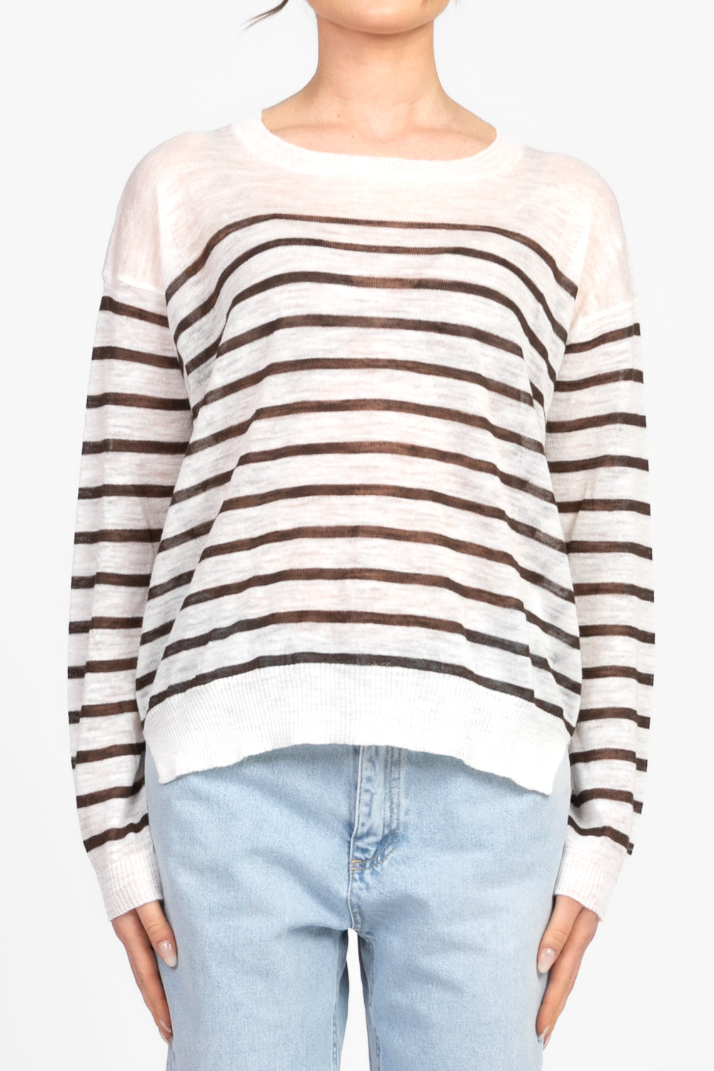 Vicolo - Maglia rigata girocollo Art. 44045D
