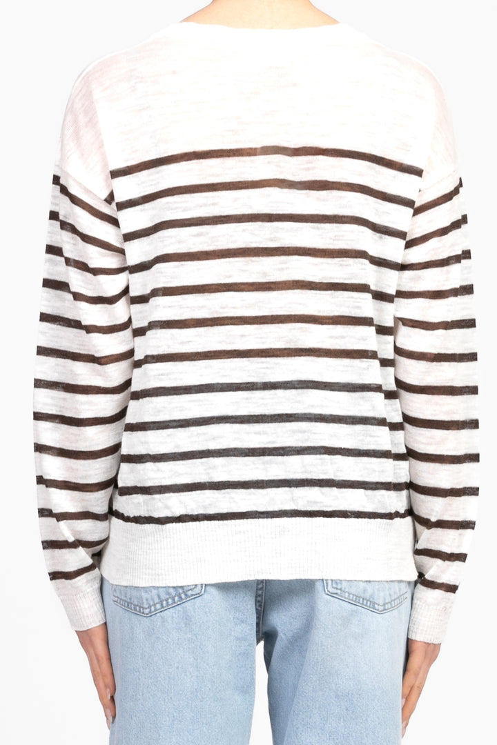 Vicolo - Maglia rigata girocollo Art. 44045D
