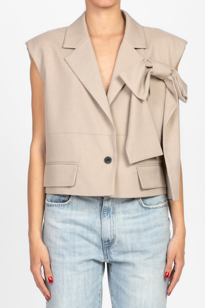 Vicolo - Gilet con fiocco Art. TD1031