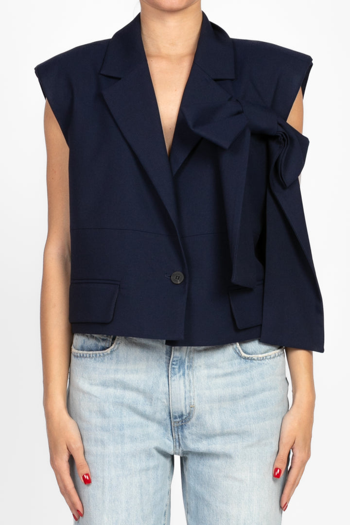 Vicolo - Gilet con fiocco Art. TD1031