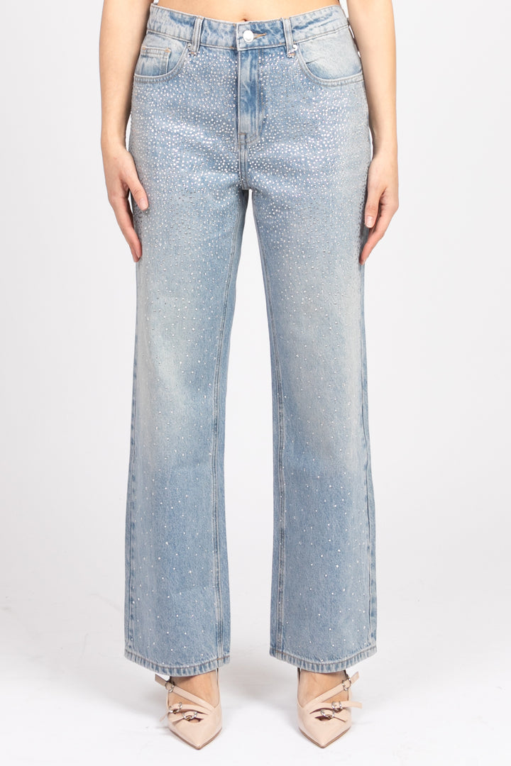 Vicolo - Jeans CORA gamba dritta strass Art. DD5402