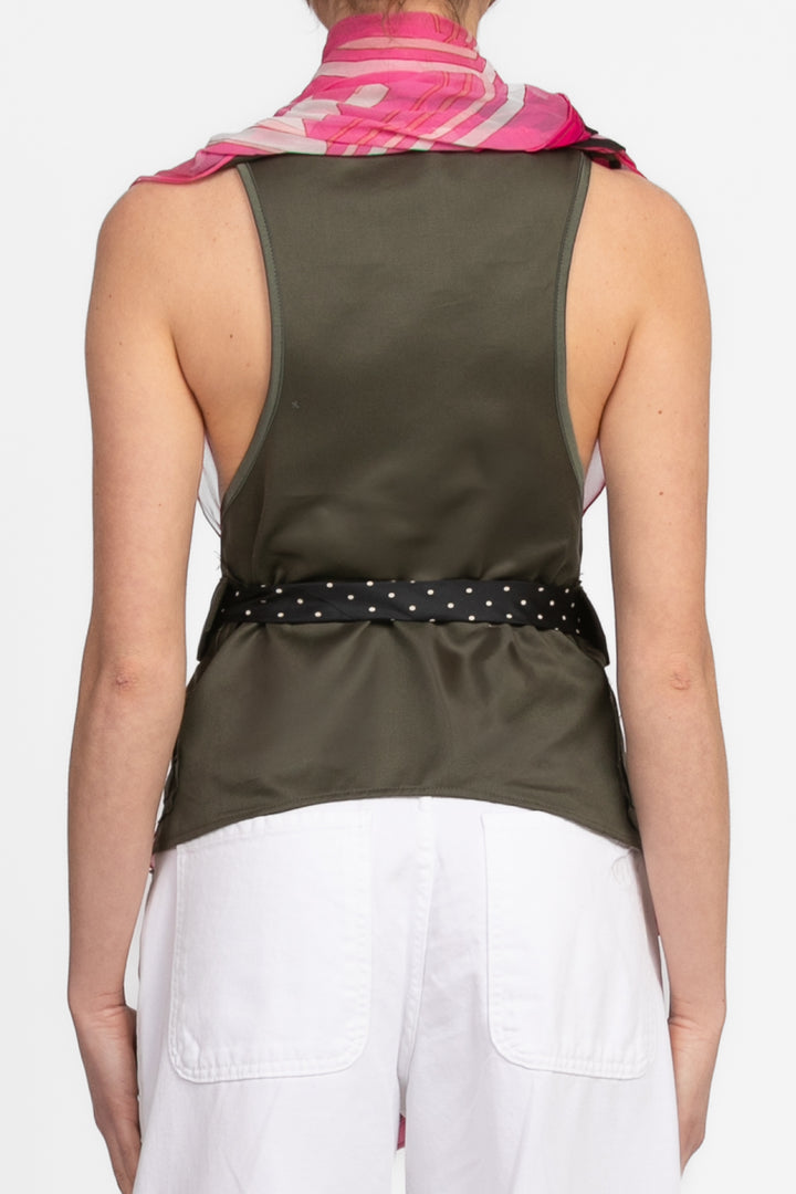 Vicolo - Top foulard vintage Art. TD0469