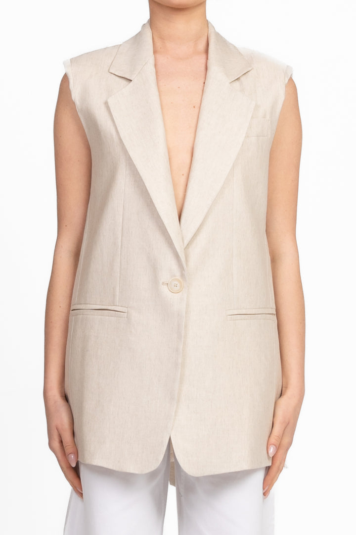 Tensione In - Gilet macramè Art. OM886