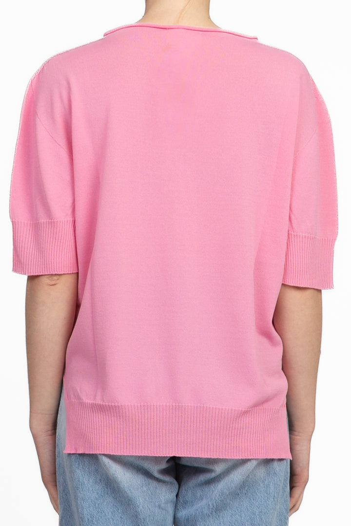 Vicolo - Maglia manica tre quarti over Art. 22138D