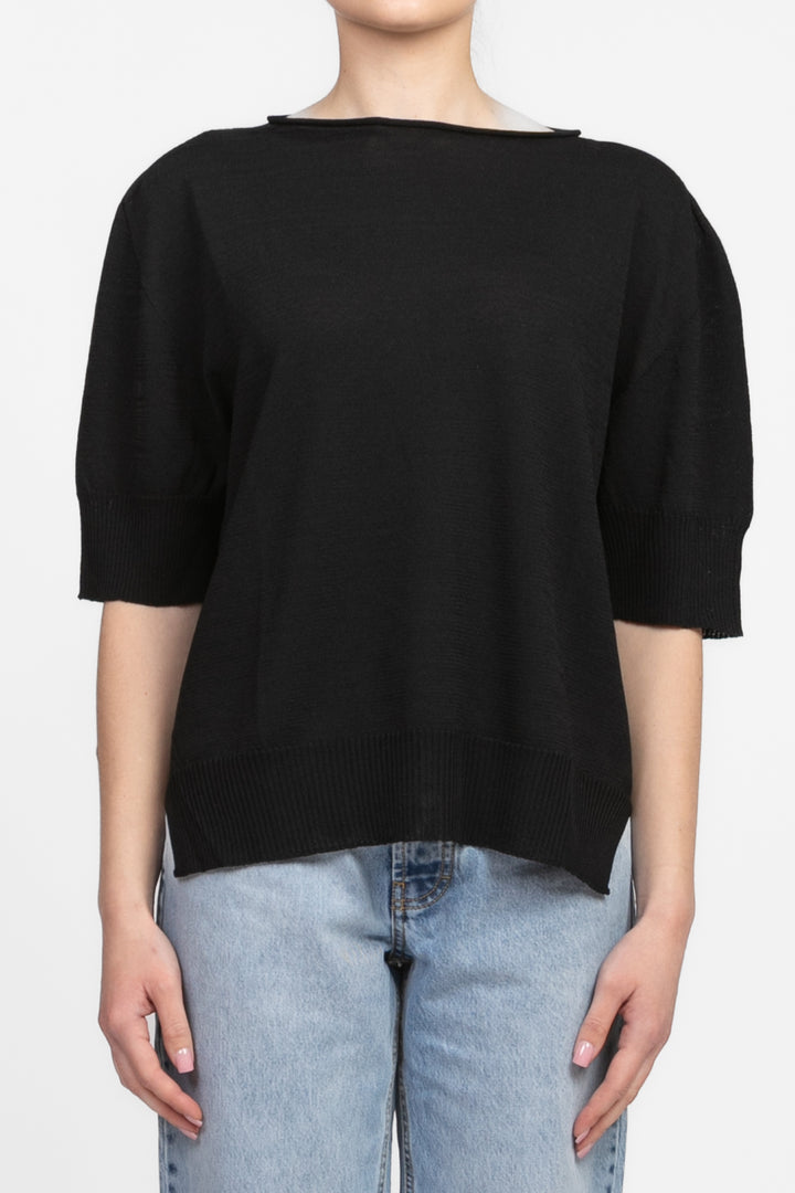 Vicolo - Maglia manica tre quarti over Art. 22138D