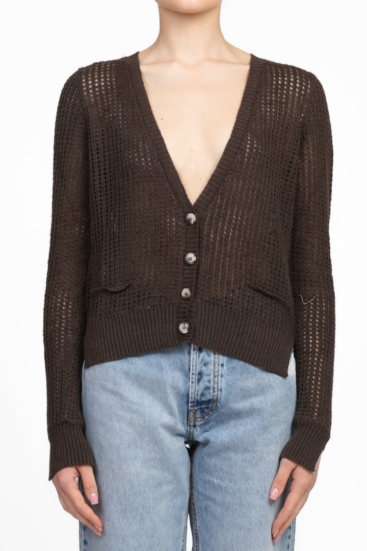 Vicolo - Cardigan traforato Art. 77101D