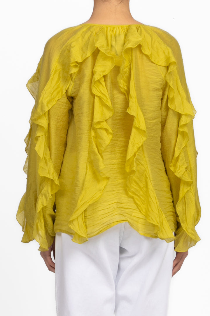 Vicolo - Camicia con rouches Art. TD1903