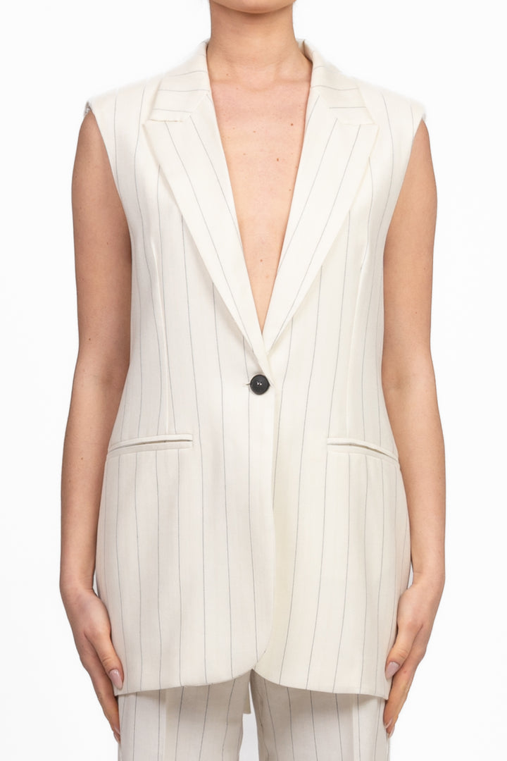 Vicolo - Gilet gessato Art. TD0634