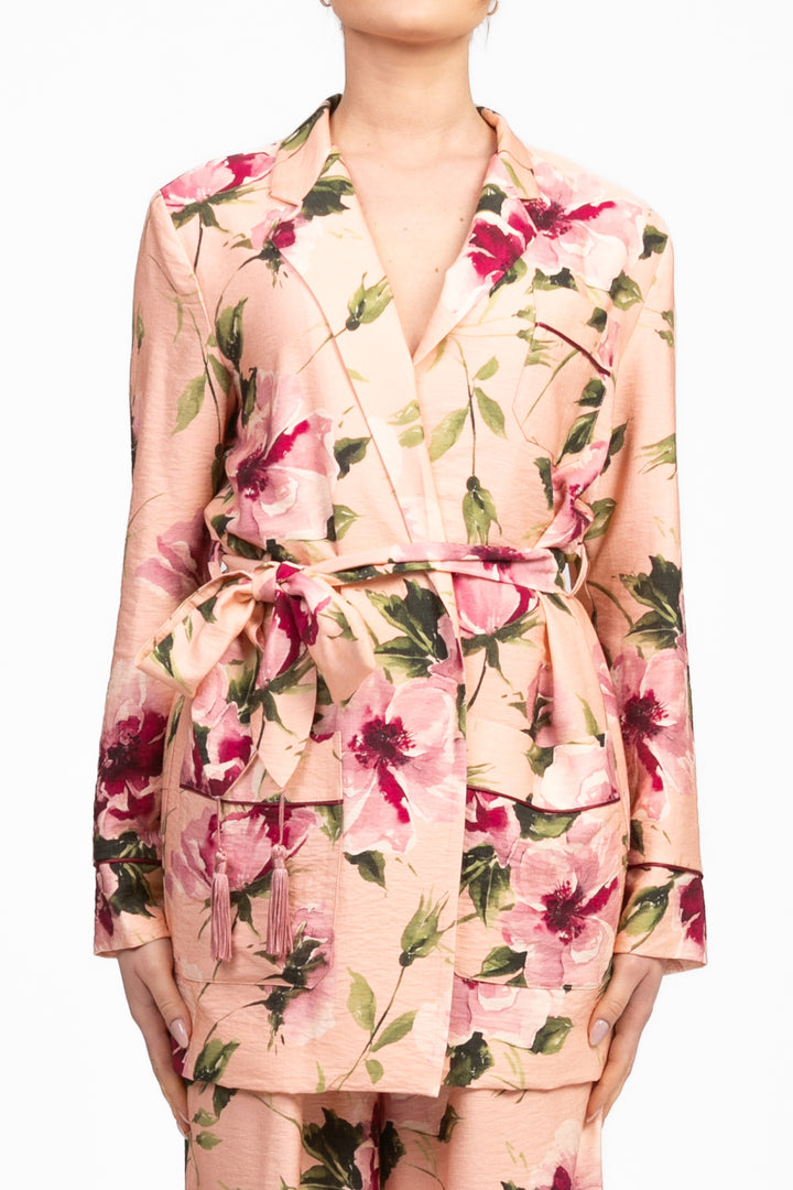 Dixie - Completo giacca e pantalone floreale Art. JDABWTH/PDHSWTH