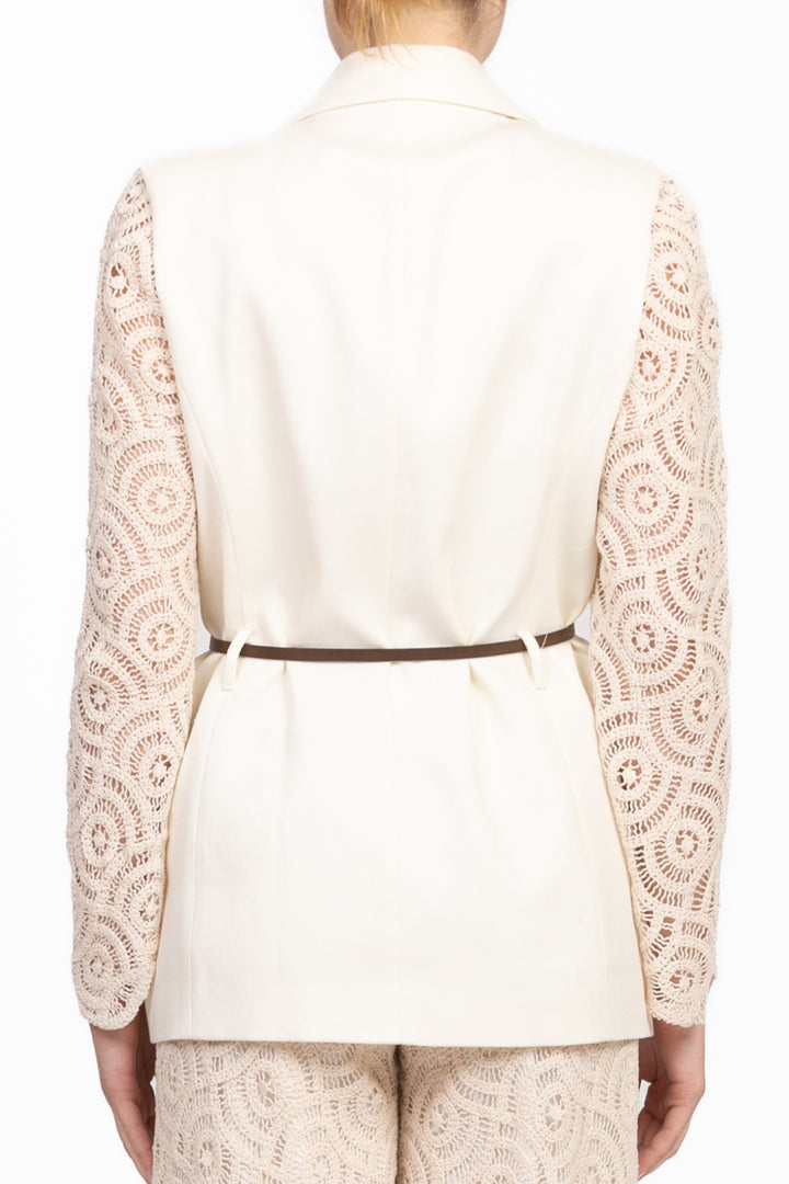 Tensione In - Giacca maniche crochet Art. S25J869