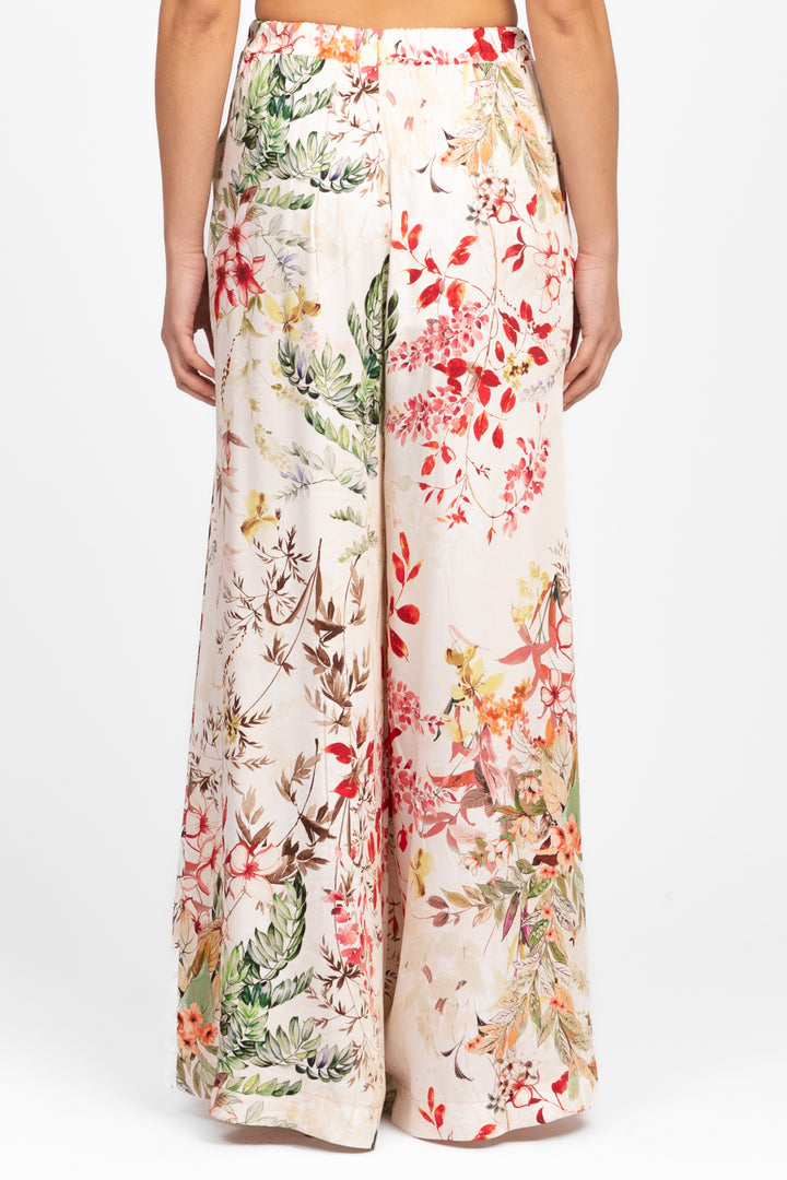 Imperial - Pantalone floreale palazzo Art. P4G4JVD