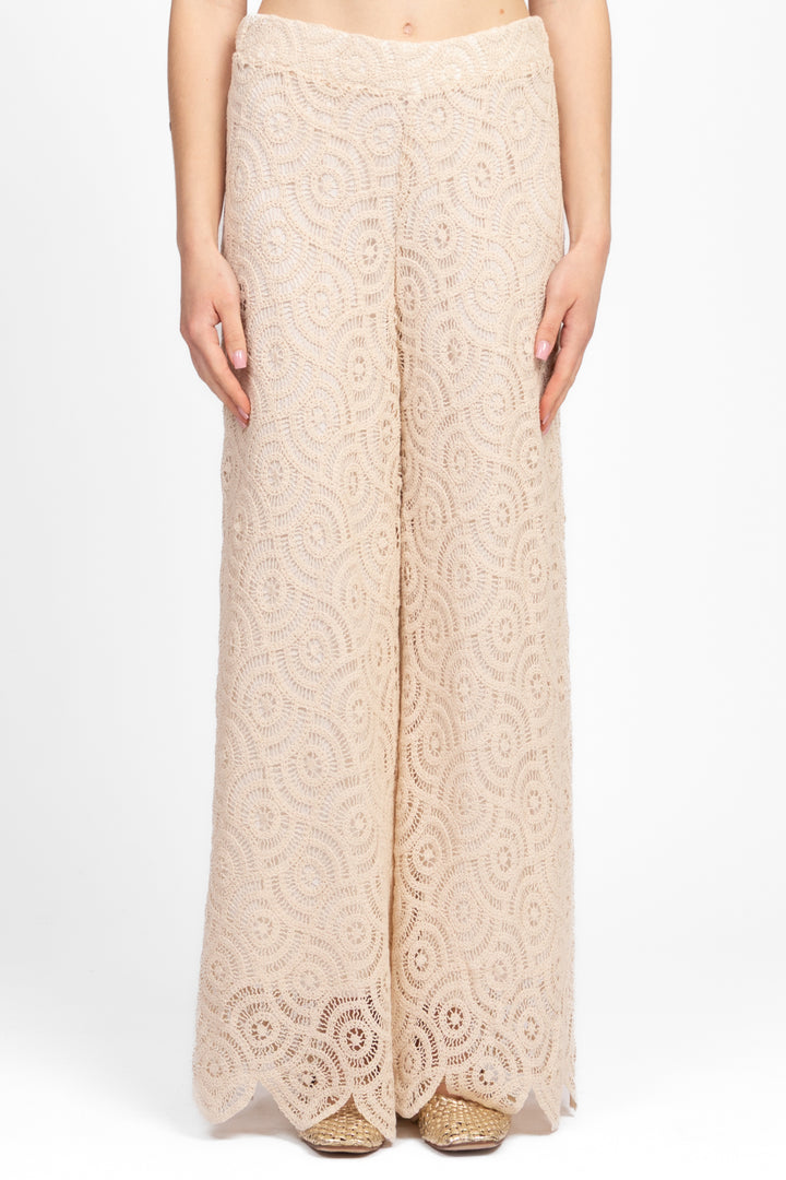 Tensione In - Pantalone macramè Art. S25P865