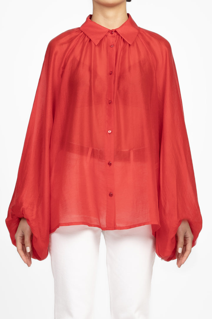 Tensione In - Camicia manica palloncino Art. 25C7467