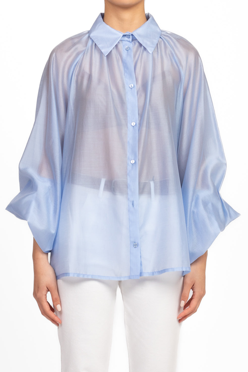 Tensione In - Camicia manica palloncino Art. 25C7467