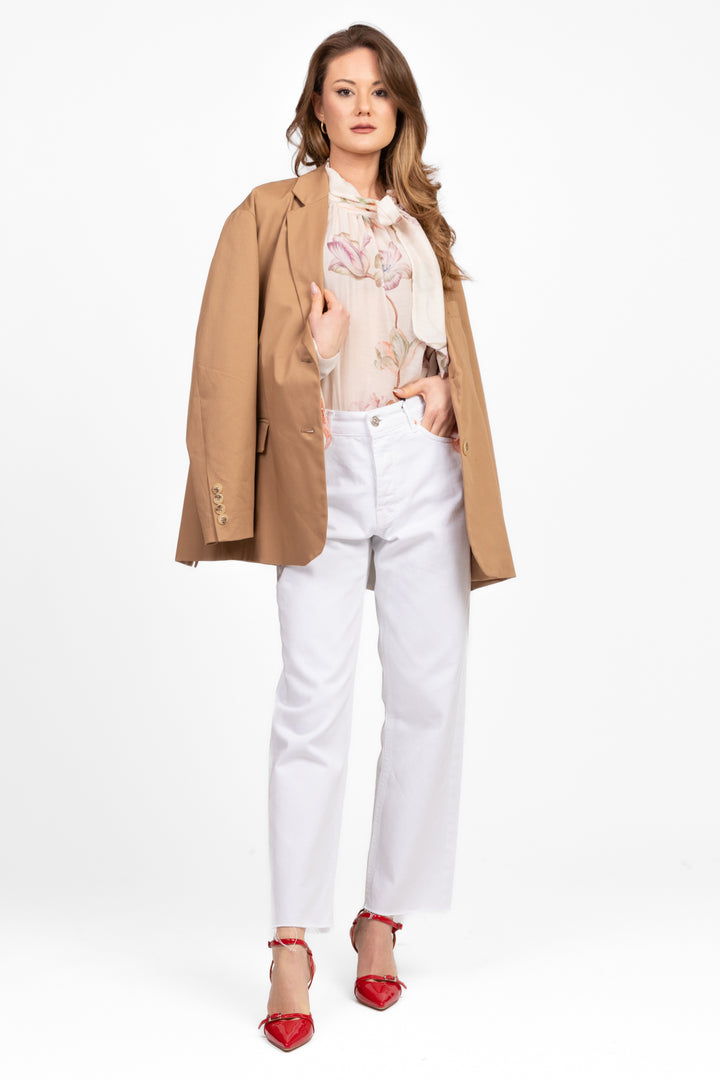 Vicolo - Blusa floreale con fiocco Art. TD1928