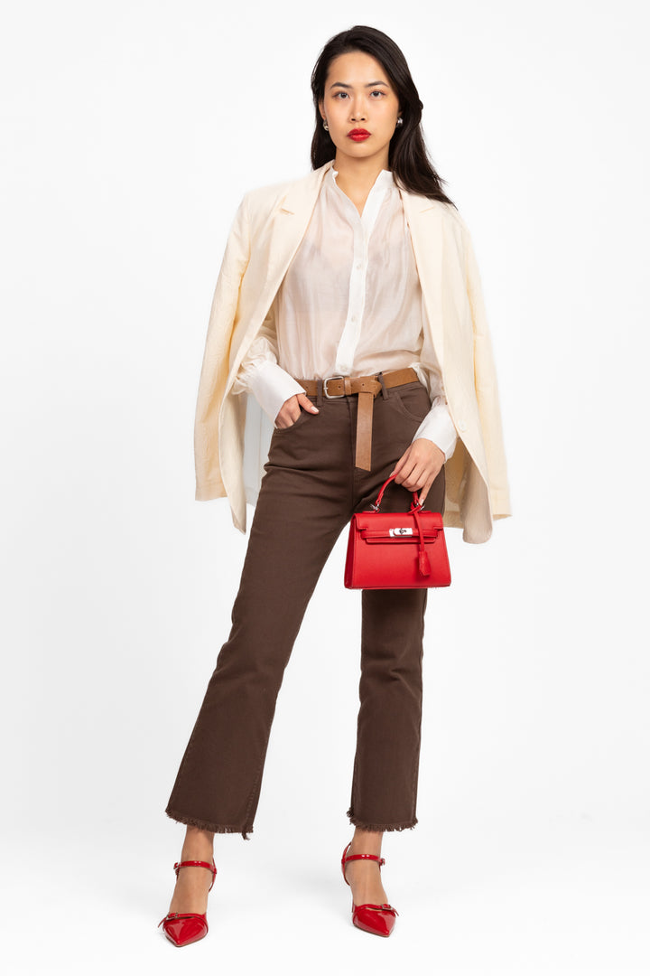 Tensione In - Camicia scollo coreano Art. 25C7446