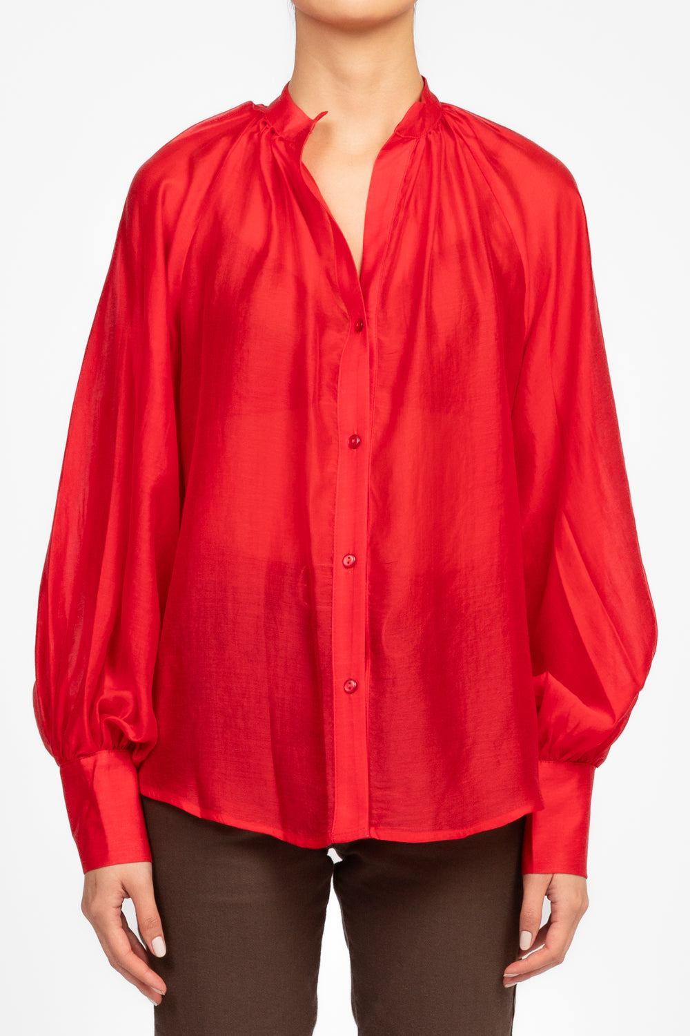 Tensione In - Camicia scollo coreano Art. 25C7446