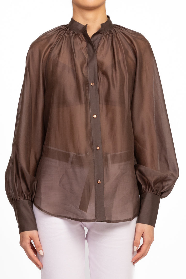 Tensione In - Camicia scollo coreano Art. 25C7446