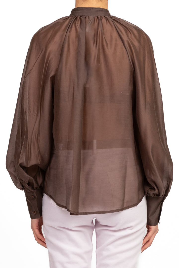 Tensione In - Camicia scollo coreano Art. 25C7446
