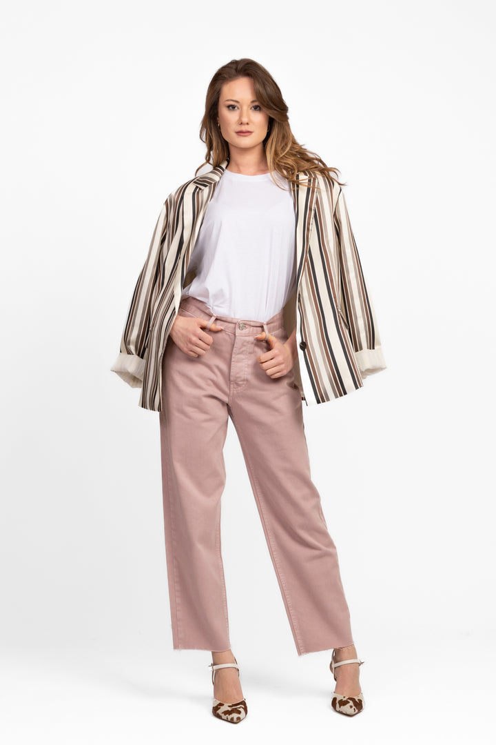 Tensione In - Jeans gamba dritta taglio vivo Art. CJ12047