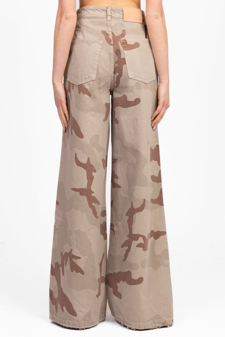 Vicolo - Jeans MYRNA palazzo camouflage Art. DD5370