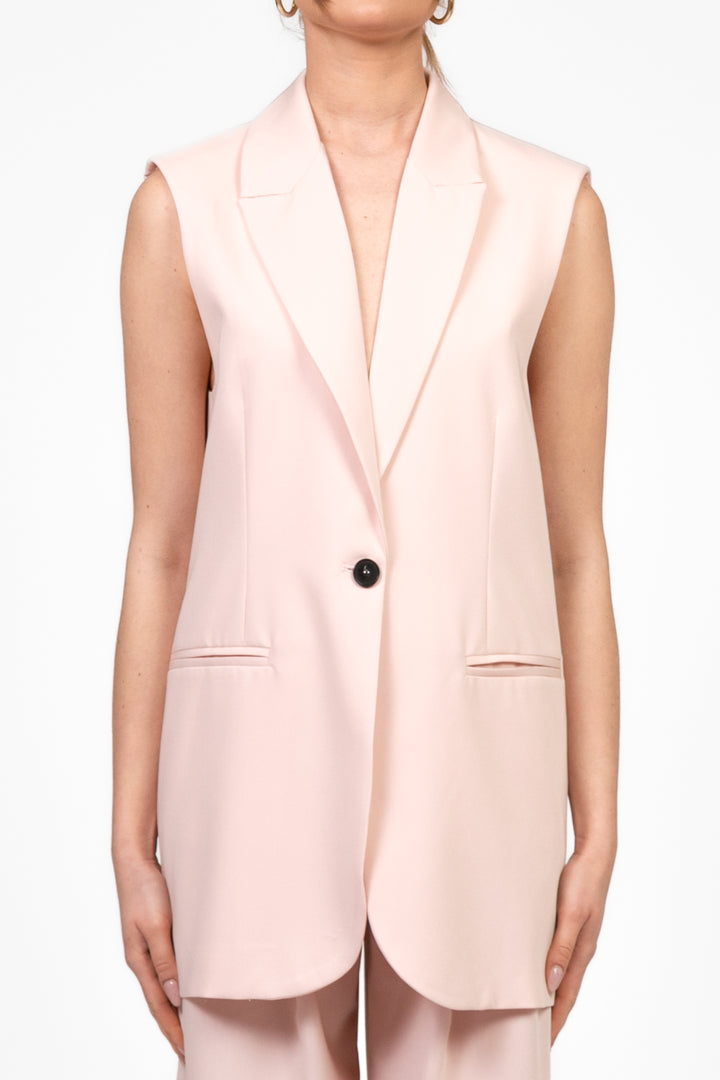 Vicolo - Gilet con fiocchi dietro Art. TD2072