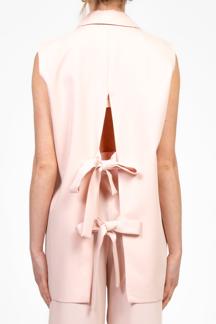 Vicolo - Gilet con fiocchi dietro Art. TD2072