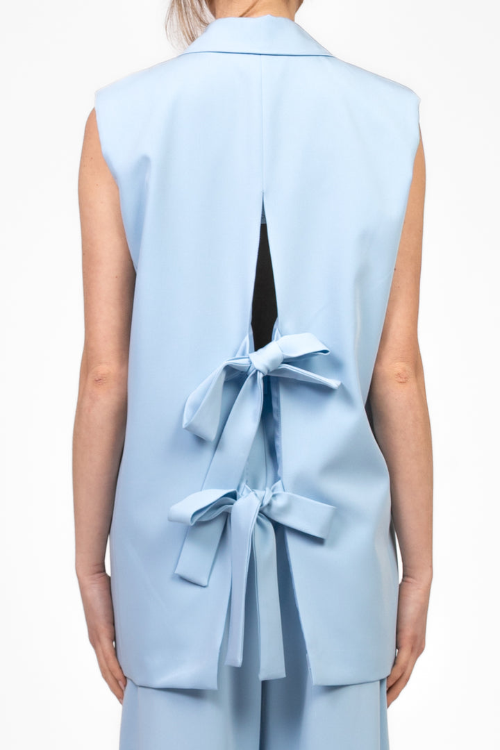 Vicolo - Gilet con fiocchi dietro Art. TD2072