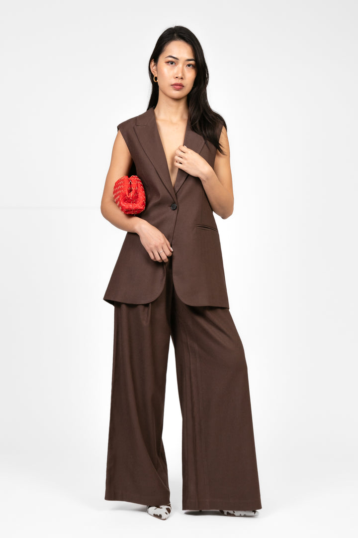 Vicolo - Gilet con fiocco dietro Art. TD2046
