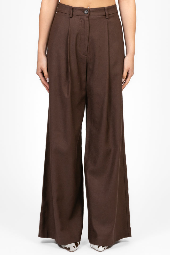 Vicolo - Pantalone palazzo con pieces Art. TD2045