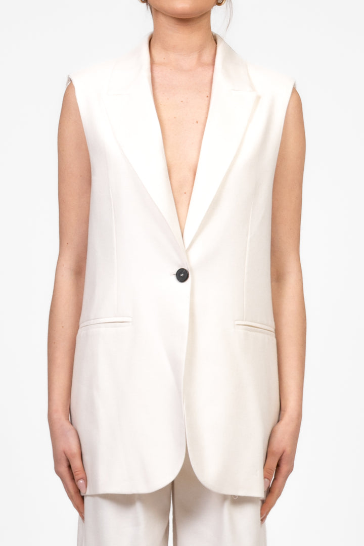 Vicolo - Gilet con fiocco dietro Art. TD2046