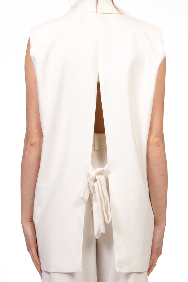 Vicolo - Gilet con fiocco dietro Art. TD2046
