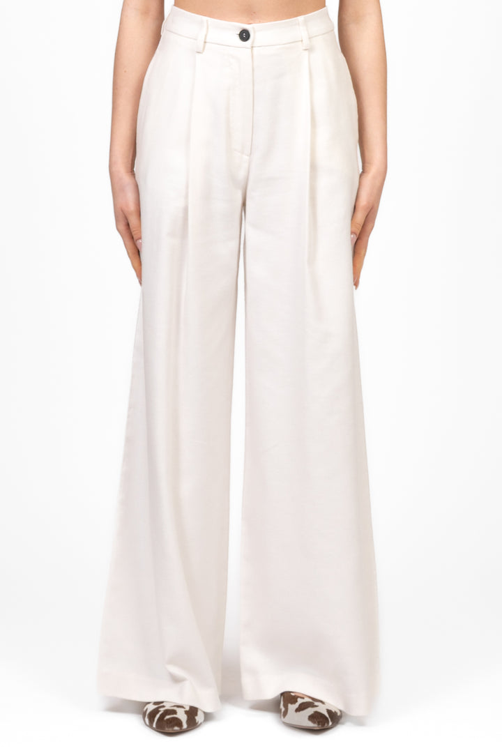 Vicolo - Pantalone palazzo con pieces Art. TD2045
