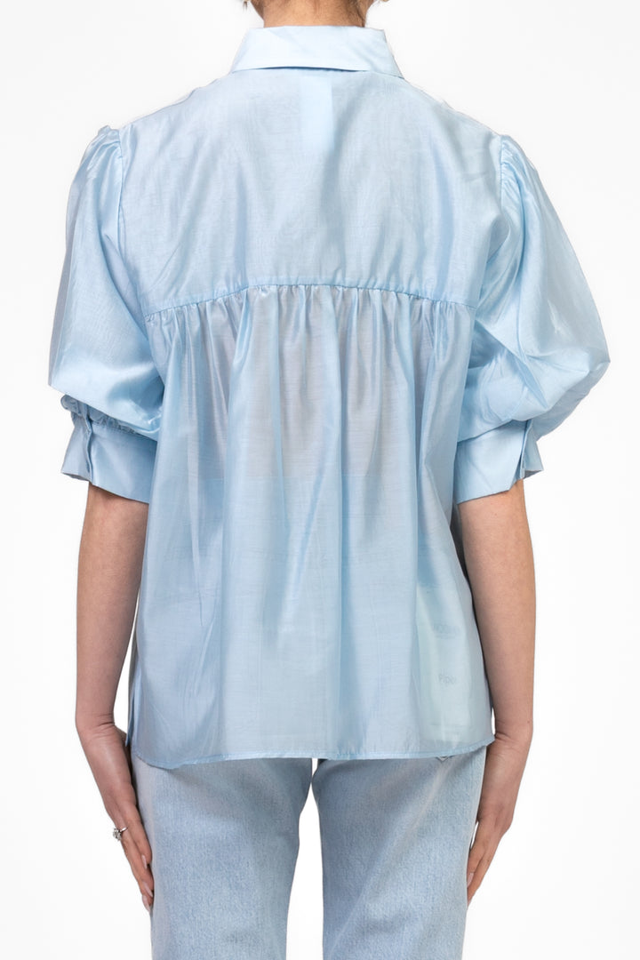 Vicolo - Camicia manica corta a palloncino Art. TD1967