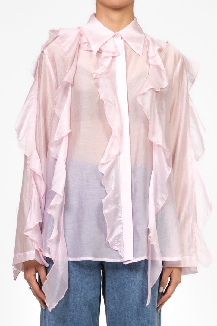Dixie - Camicia con rouches Art. C881W140