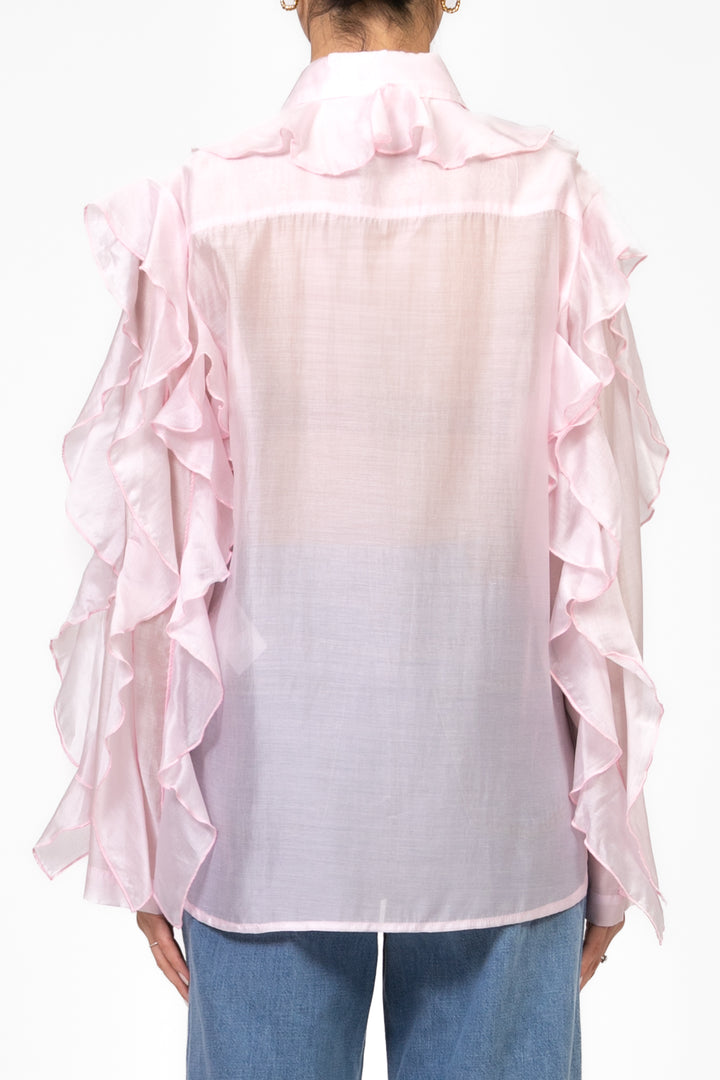 Dixie - Camicia con rouches Art. C881W140
