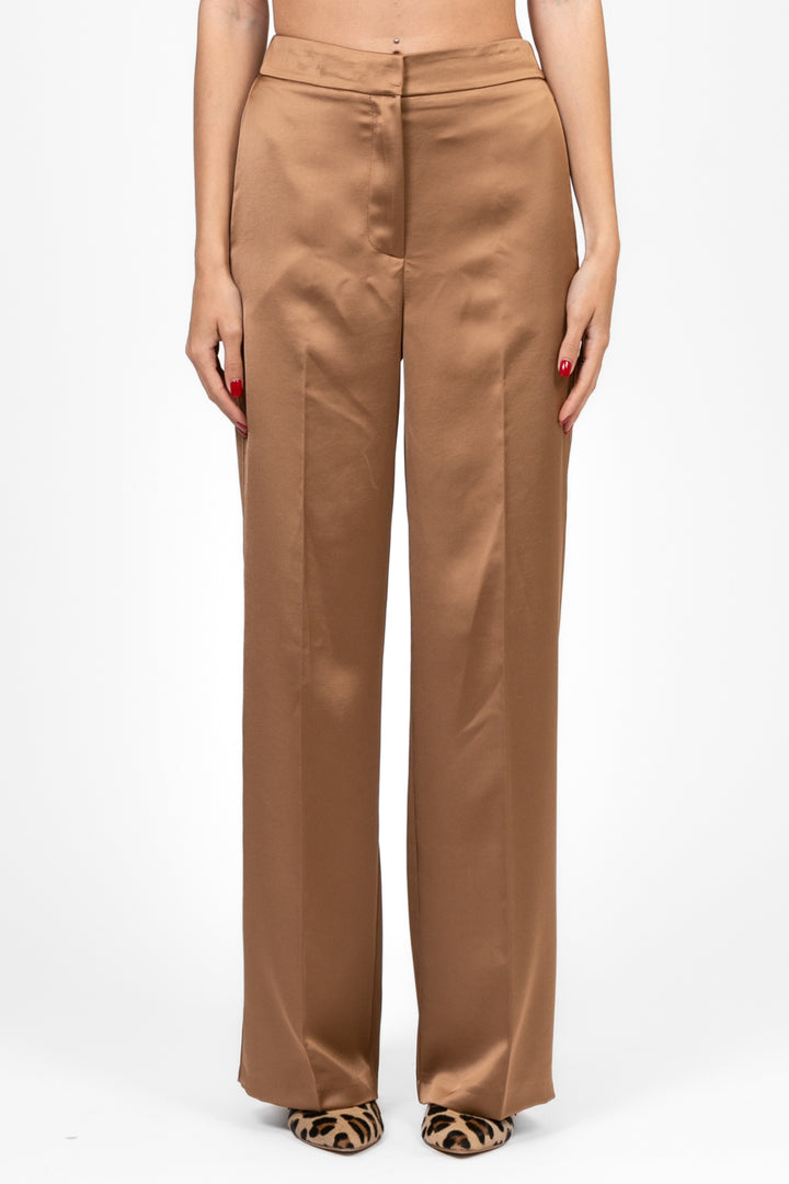 Imperial - Pantalone in raso gamba dritta Art. P5F0JBA